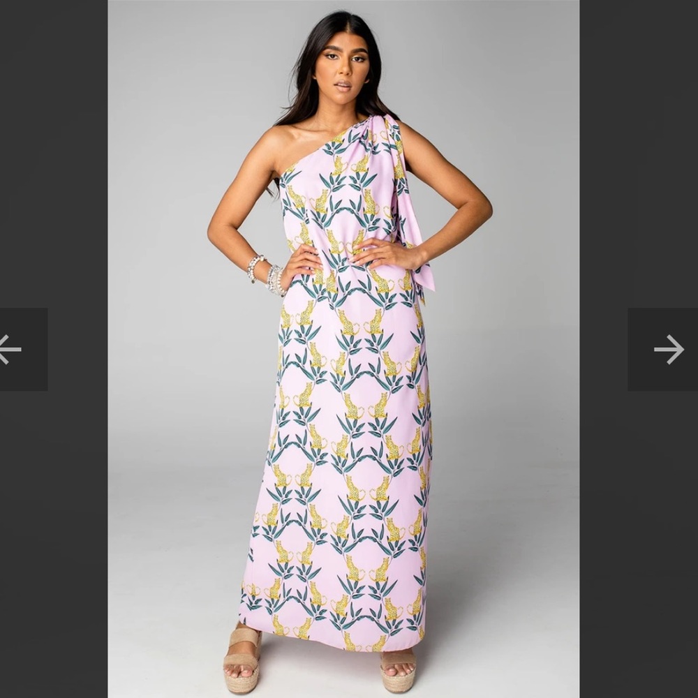 Buddy love goddess one shoulder dress
